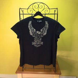 Harley Davidson Eagle T-Shirt Women’s 2X Black